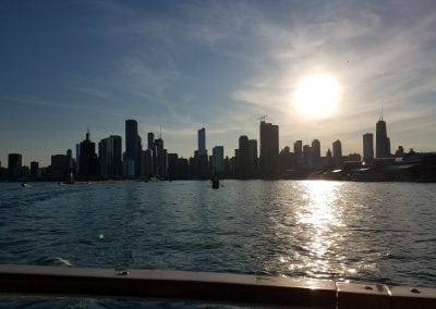 Chicago from the historic boat ride tour