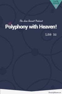LS8 32 Polyphony with Heaven! - Sense 8 Podcast CA Pinterest Image
